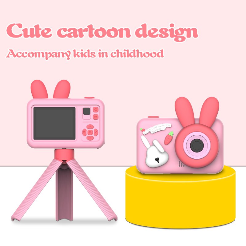 Kids Mini Digital Camera 2.0 Inch Hd 720p Video Camera Kids Gift Selfie Kids Toys Camera For Christmas Gift