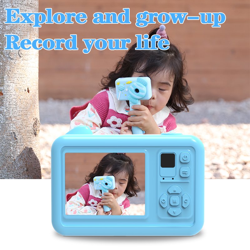 Kids Mini Digital Camera 2.0 Inch Hd 720p Video Camera Kids Gift Selfie Kids Toys Camera For Christmas Gift