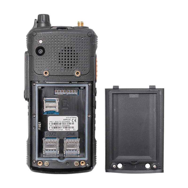 UNIWA A1 Pro 2.4 inch Android 7.1 two way radios Dual Modes 3500mAh Battery Walkie Talkie Rugged Smartphone