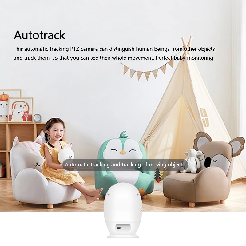 Hot Selling Tuya Smart Wifi Camera De Seguridad CCTV Baby Audio Mini Camera Support White light alarm and sound alarm