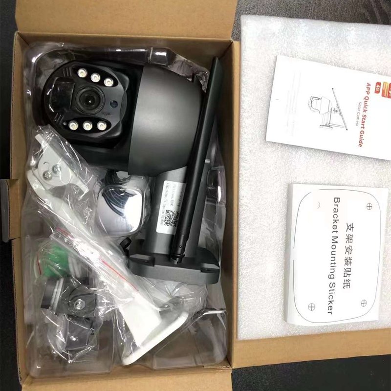 WiFi Security Camera With Battery Backup Waterproof Outdoor Auto Tracking Network High Speed Dome Camera Color Night Vision