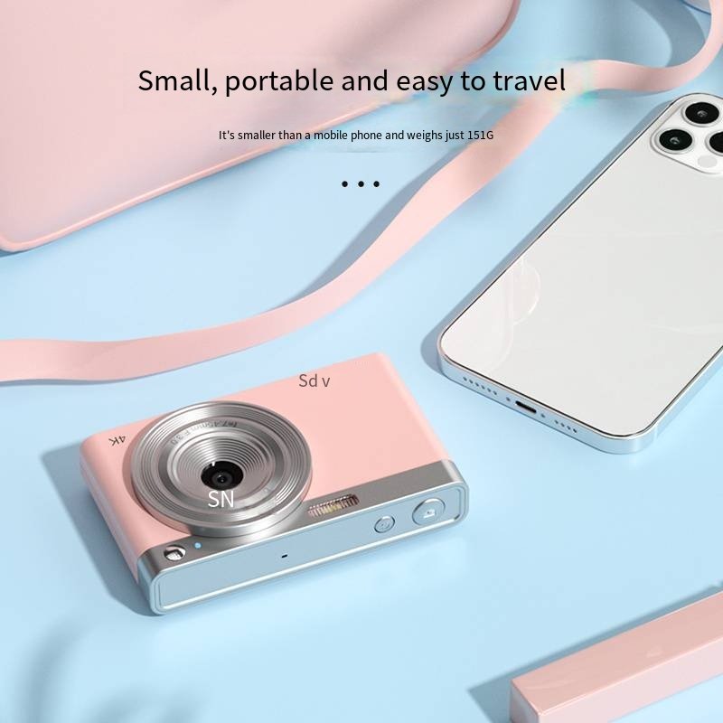 JM-T12 2.8 Inch Display 16x Zoom 4K Recording Mini Camera