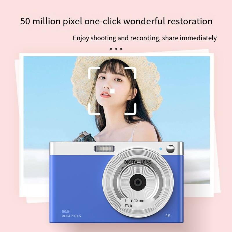 JM-T12 2.8 Inch Display 16x Zoom 4K Recording Mini Camera