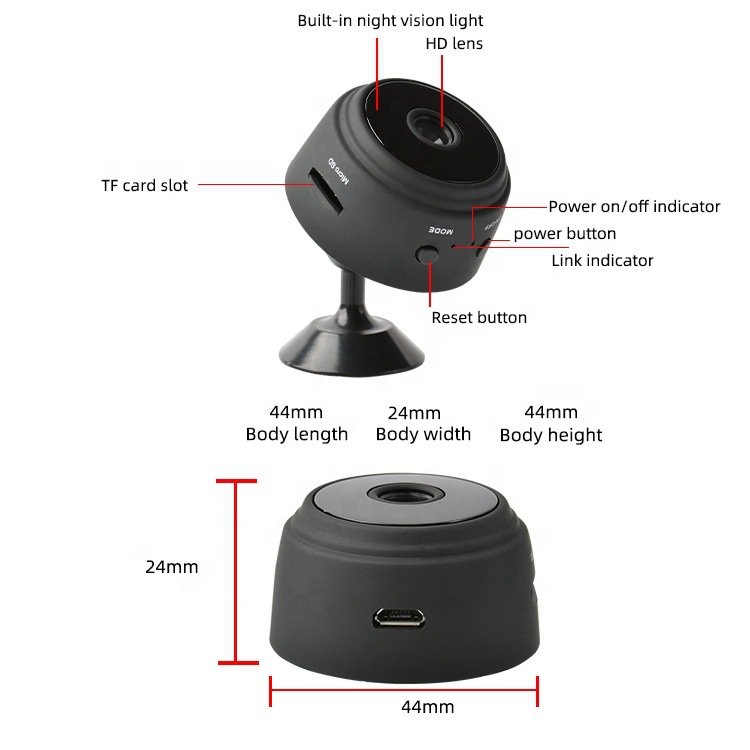 A9 camera HD wireless network WIFI home camera 1080P infrared camera for outdoor sports night vision