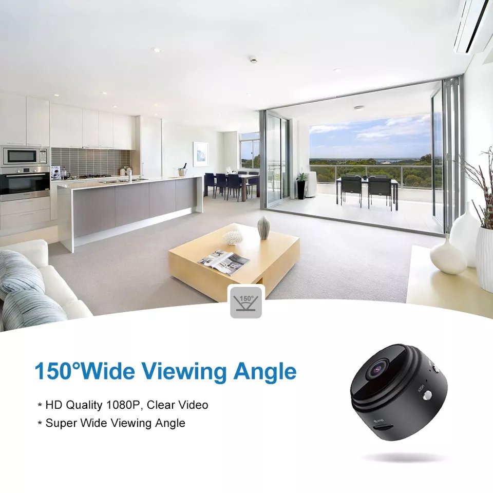 Hot Sales A9 Mini Wifi Camera for Home Security Mini Camera 1080p HD Resolution Indoor Camera Micro SD Card
