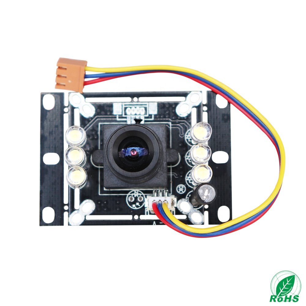 High Quality 1/4 Inch CMOS Solar WDR Door Camera Bell with CCTV System Mini Camera Module