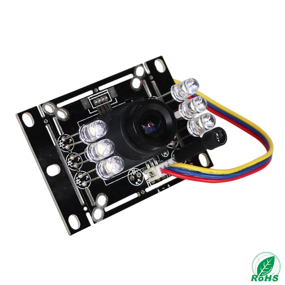 High Quality 1/4 Inch CMOS Solar WDR Door Camera Bell with CCTV System Mini Camera Module