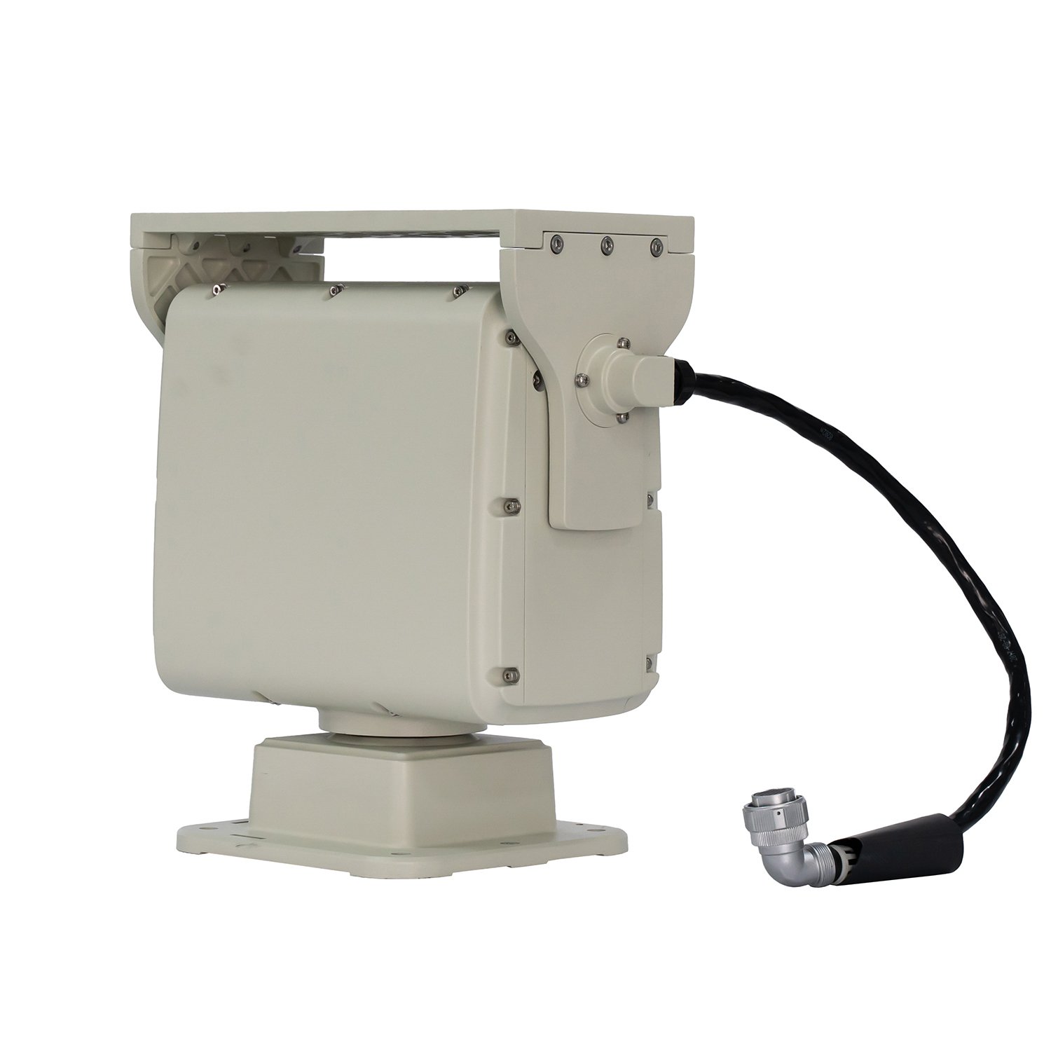 50KG Heavy Duty Motorized Gimbal Camera Pan Tilt Head with Remote Control RS485 422 232