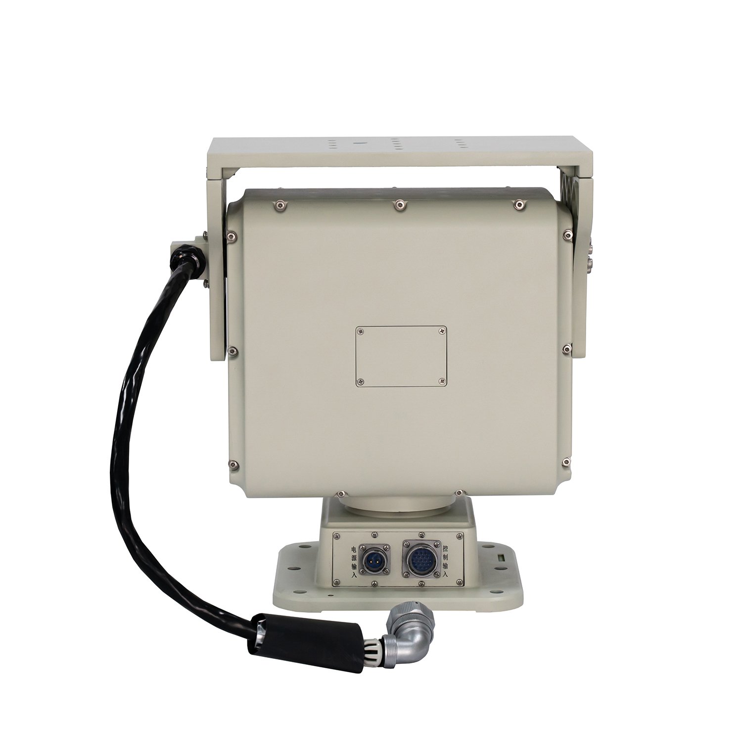 50KG Heavy Duty Motorized Gimbal Camera Pan Tilt Head with Remote Control RS485 422 232
