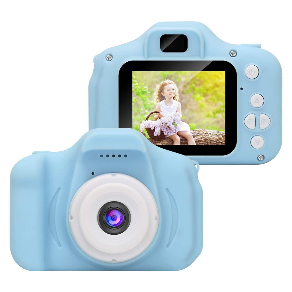 Mini 2 inch Screen girls boys sports outdoor rechargeable toy Video photo Kids Camera birthday gifts