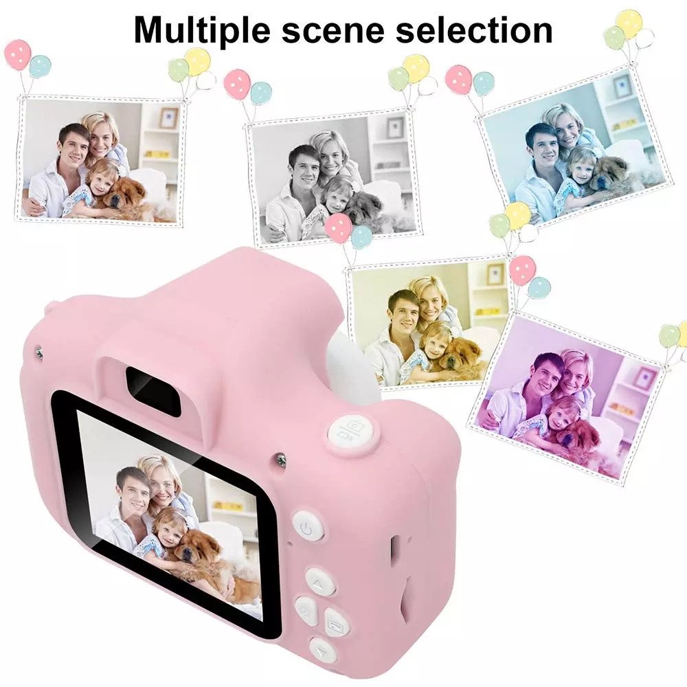 Mini 2 inch Screen girls boys sports outdoor rechargeable toy Video photo Kids Camera birthday gifts