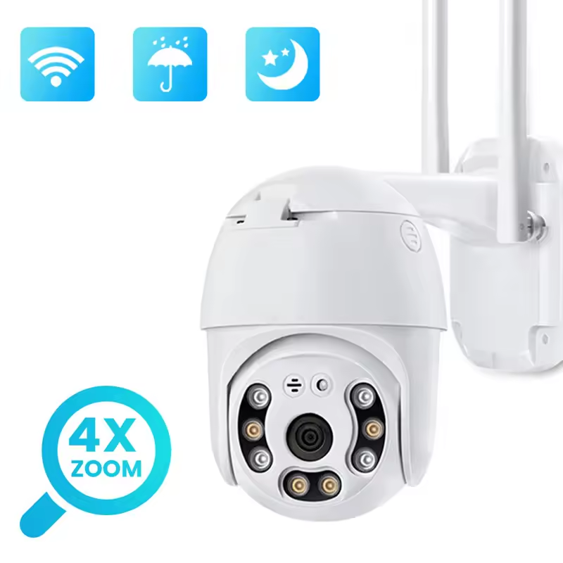 2MP ICSEE night vision two way audio Ip66 waterproof Network Video Rechargeable Security IP PTZ Camera Wifi Outdoor