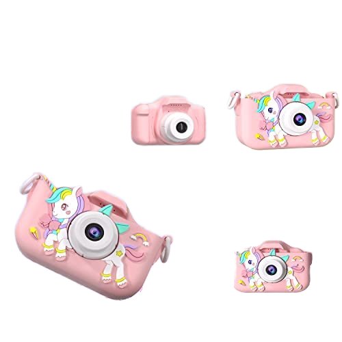 Mini Cartoon Toy Instant Camera Kids Selfie Video Photo Gift Waterproof CMOS Imaging Sensor SD Card Compatible Hidden Additional