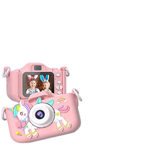 Mini Cartoon Toy Instant Camera Kids Selfie Video Photo Gift Waterproof CMOS Imaging Sensor SD Card Compatible Hidden Additional