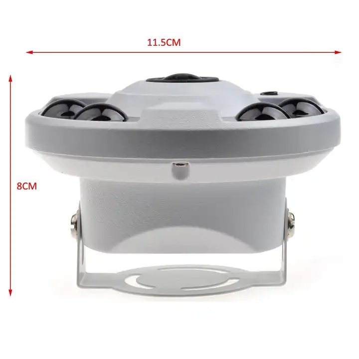 fosvision IP POE Camera 4K/8MP Audio Fisheye360 Degree Security Camera network surveillance CCTV Camera IR Night vision