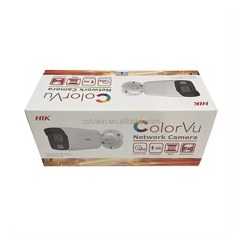 Built-in Mic Hikvison IP Camera DS-2CD2086G2-IU 8MP 4K Mini Bullet Network Camera in Stock