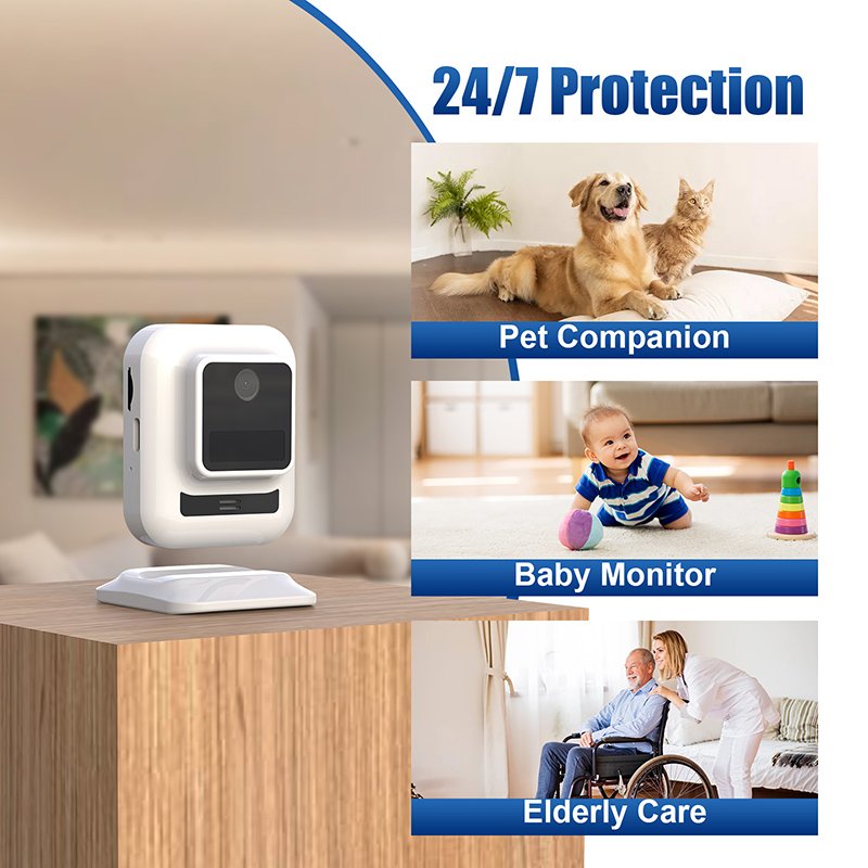 OEM Wifi IP CCTV Mini Camera M5 Dual Band 1080p Cmos Indoor Home Outdoor Portable White Mini DV 120 With Night Vision