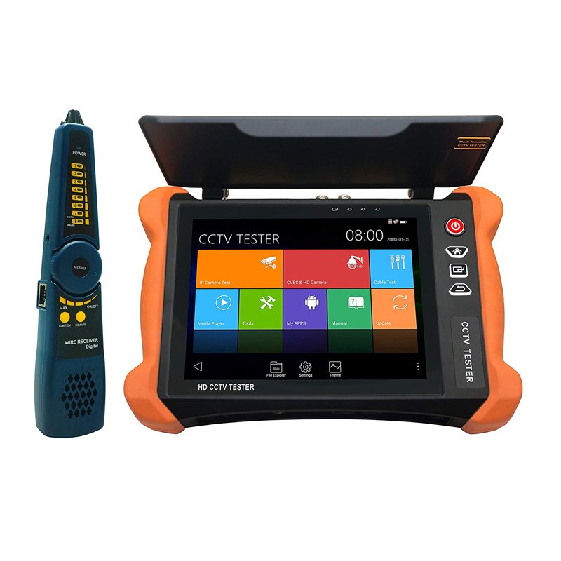 X9 Cctv Ip Camera Tester X9 8 Inch Retina Touch Screen 2048*1536 Resolution 8Mp Tvi Cvi 5Mp Ahd And Sdi Ex-Sdi Test Ipc Tester