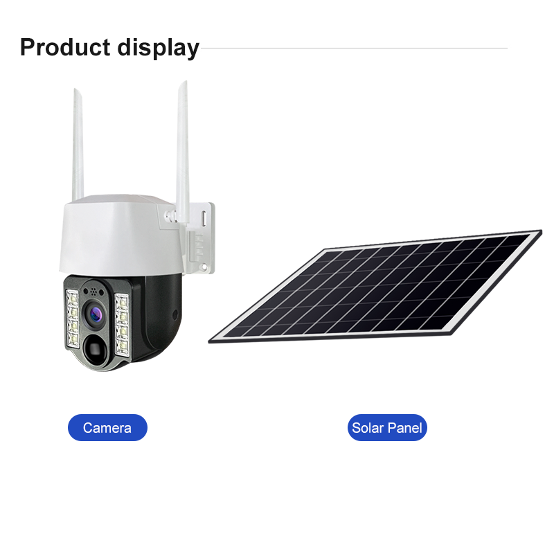 AOV Solar CCTV Security Camera IP 4G SIM Card 2MP 4MP WIFI Wireless Outdoor Night Vision Full Color Network PTZ Camera