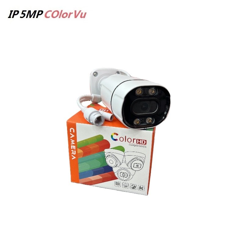 ip Bullet camera Metal housing 5mp poe H265 3.6mm wide Angle MIC 2880X1620 Compatible with HIK&da hua NVR outdoor network camera