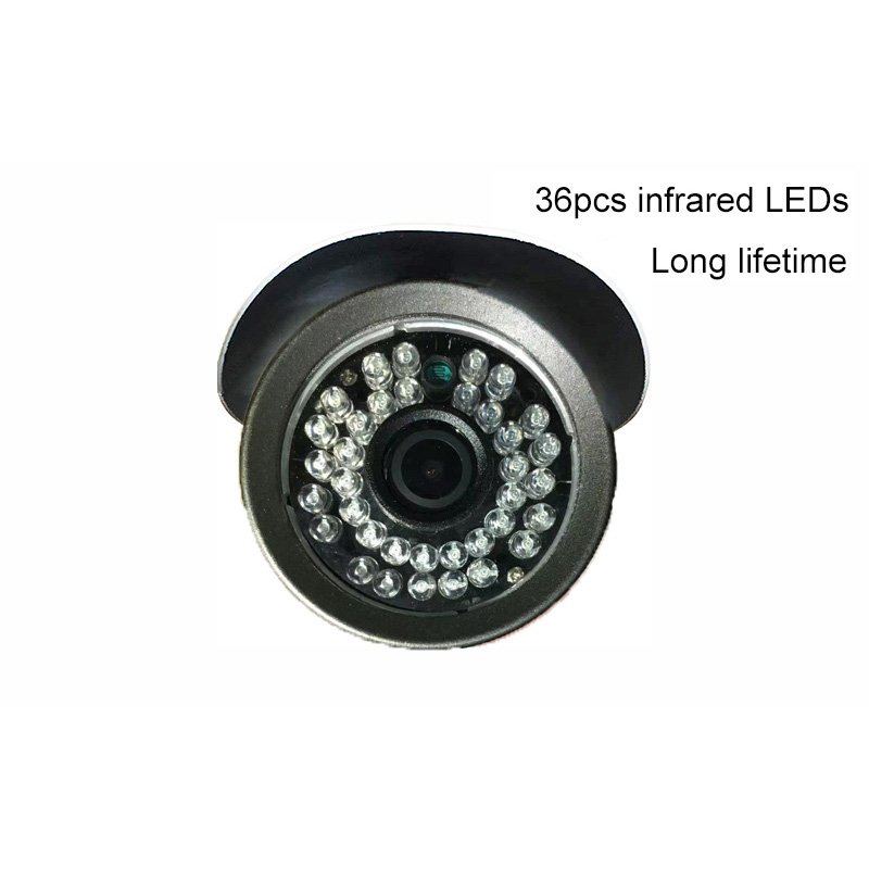 Grey housing 1080P 2Mega pixel Infrared nightvision AHD CCTV Camera Waterproof Analog Camera