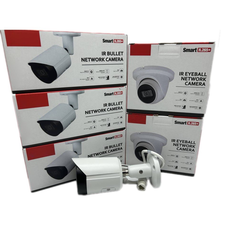 Original 4 x 5 MP 4- Directional Panoramic Dome Wizmind people gathering parking detection Network Camera IPC-PDBW82041-B360-S2