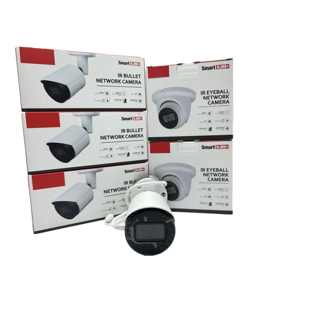 Original 4 x 5 MP 4- Directional Panoramic Dome Wizmind people gathering parking detection Network Camera IPC-PDBW82041-B360-S2