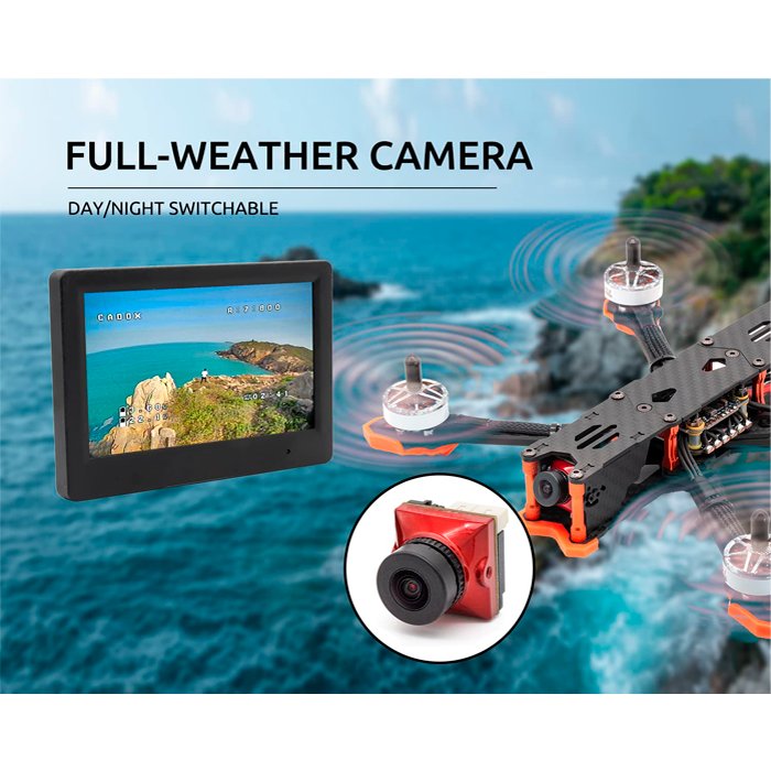 Hd Night Vision Fpv Camera WDR Wide Dynamic Freestyle Camera Switchable for RC Fpv Racing Drone Quadcopter