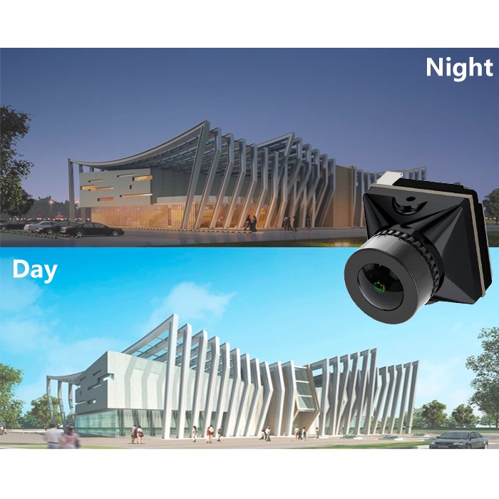 Hd Night Vision Fpv Camera WDR Wide Dynamic Freestyle Camera Switchable for RC Fpv Racing Drone Quadcopter