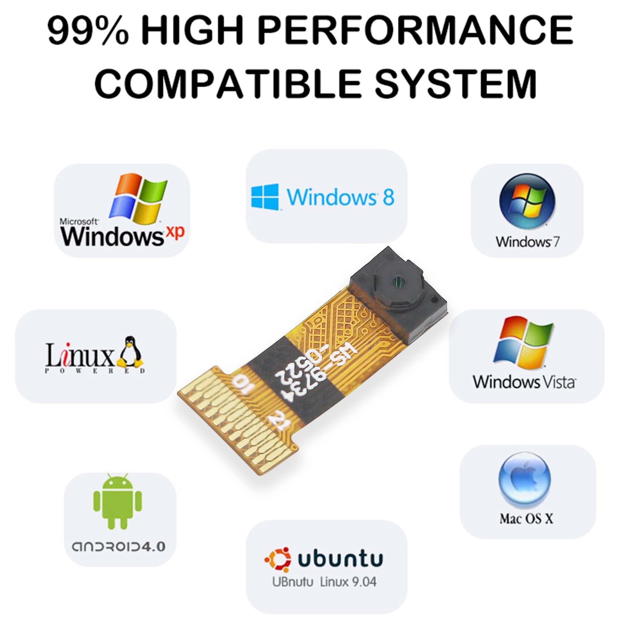 Factory HD 720p smart device sensor ov9734 cmos 1Megapixel camera module with DVP MIPI CSI interface small mini camera modules