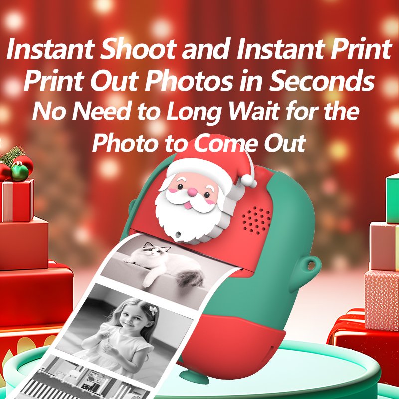Factory Video Cameras 1080p HD For Boys girls Birthday Gifts Children outdoor toys Photo Instant Print Digital Kids Camera