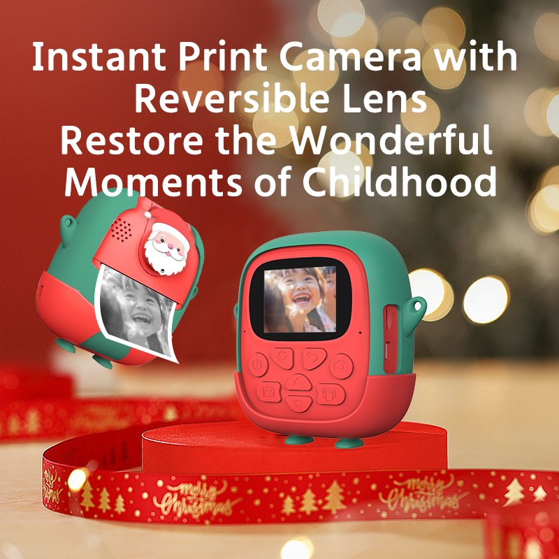 Factory Video Cameras 1080p HD For Boys girls Birthday Gifts Children outdoor toys Photo Instant Print Digital Kids Camera