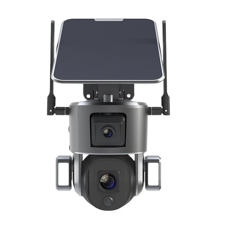 TUYXCIE Camera 4K Indoor Wifi Camera Wifi Cctv Outdoor Dual Lens Auto Tracking Human Detection System Waterproof Network Camera