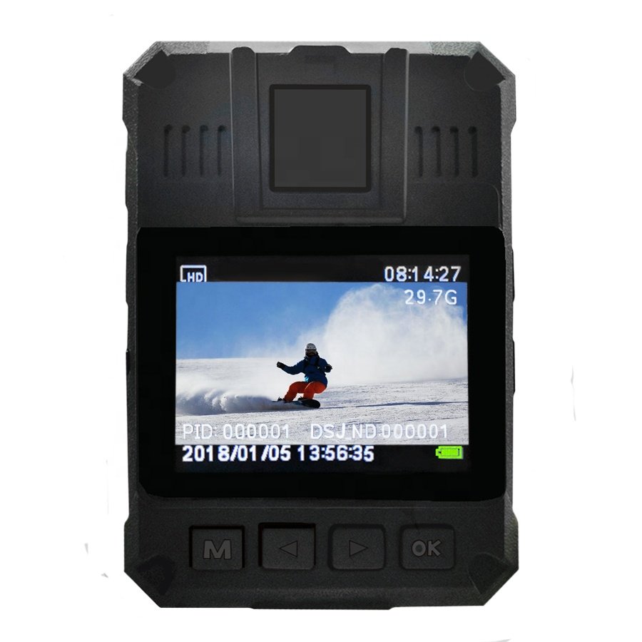 Professional Use Tactical IP68 Night Vision Security Body Worn Camera Memory Card Mini Camera Indoor Cctv Camera 20 Hrs 30 Fps