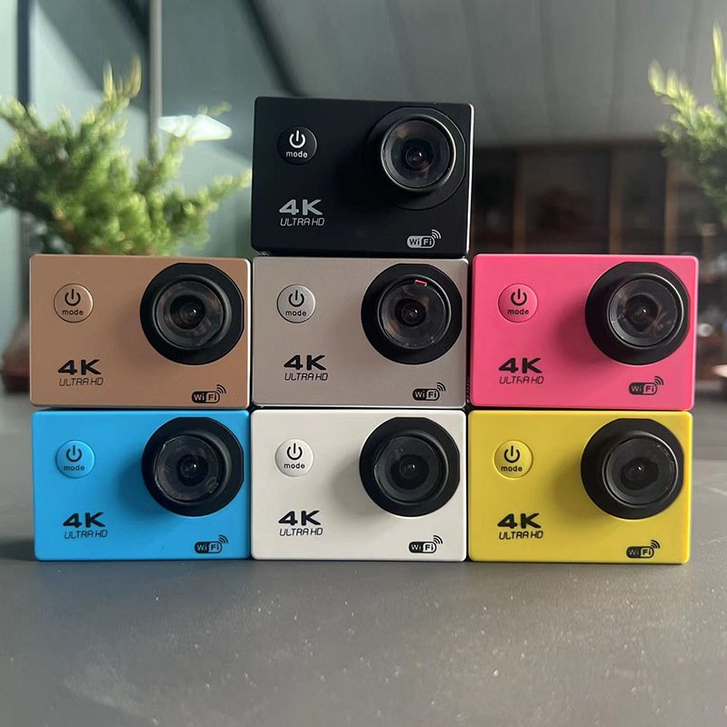 2024 New 4K 30 FPS HD Waterproof 1080P DV Sport Camera Video Cameras Mini Portable Digital WiFi Go Pro Camera
