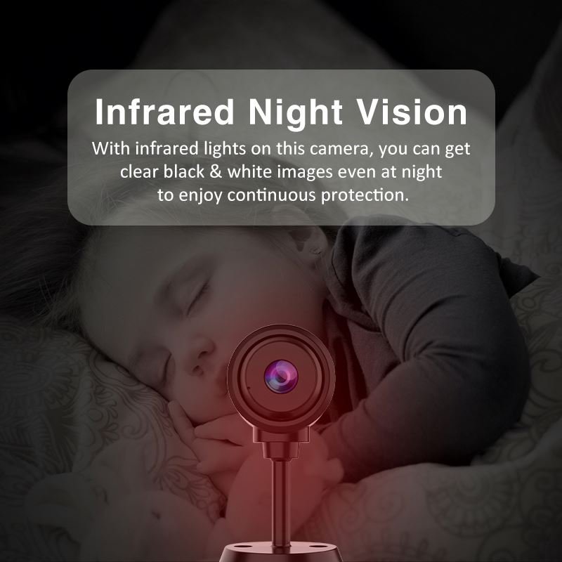Battery Powered Wireless WiFi Small Tiny Compact 720P mini camera wifi digital camera night vision remote view on Mobile APP