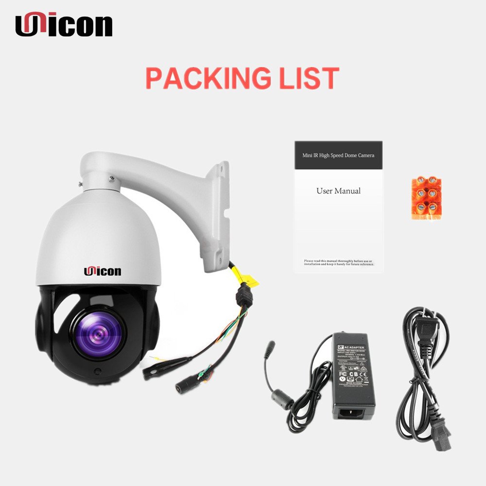 Newest Mini 30X Zoom Auto Tracking PTZ Camera With Array LED 2MP Outdoor HD Analog 4in1 CCTV Camera