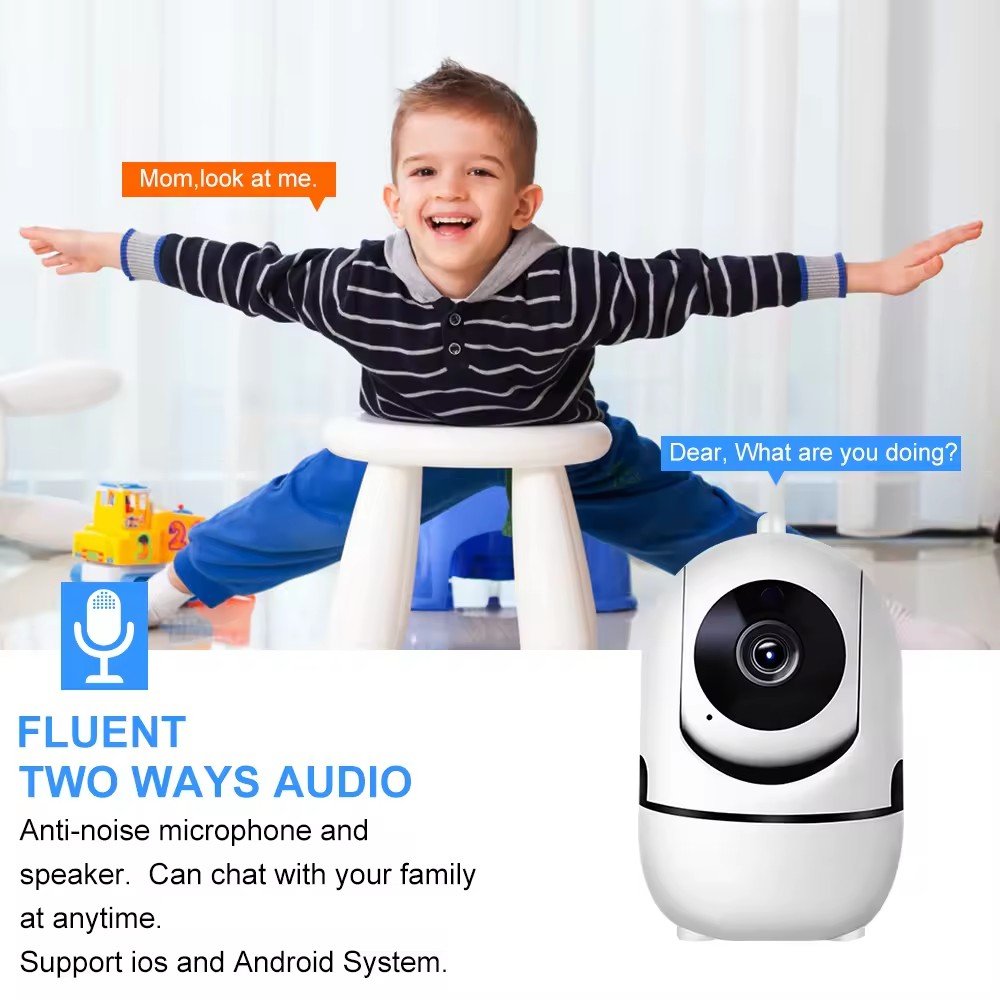 V380 3MP 360 infrared Wireless Security Sur-veillance IP Camera Home Security Smart Wireless Camara with Motion Detection