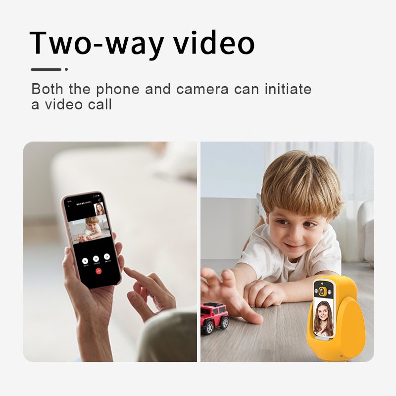 Wholesale 2mp video calling smart baby monitor with 2.8 inch IPS screen PTZ network camera for home security cctv camera