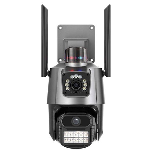 hot sell 2MP WiFi Support 128 Memory Card CCTV Security IP Camera Outdoor Dual Lens network camera