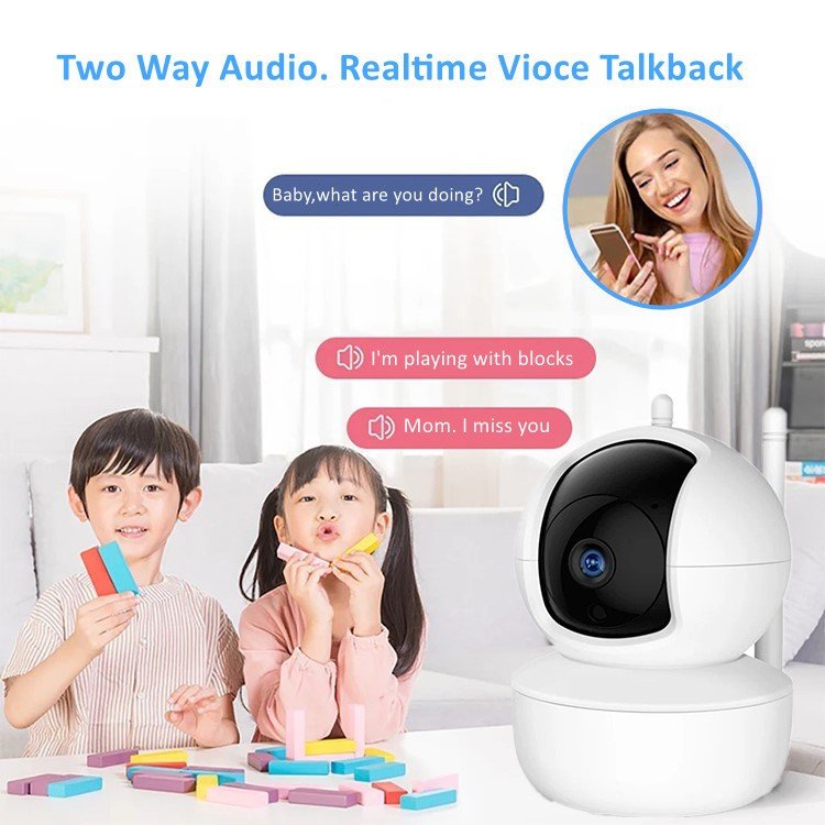 Hot Sale Security Home Wireless Network IP Camera Indoor Use 3MP Network Camera Mini Network PTZ Camera Human Detection