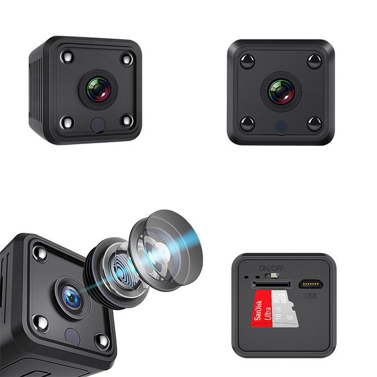 Wireless HD Camera Monitor Home Security Remote Camera 1080p Infrared Night Vision DV Sports WiFi Mini Camera