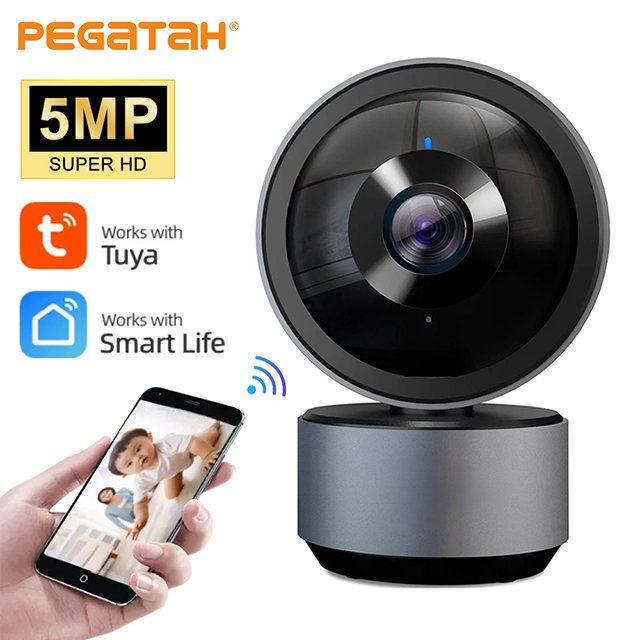 2024 New 4MPTuya IP Camera Wifi Video Surveillance Cameras HD Night VIsion Two Way Audio Auto Tracking Smart Home network Camera