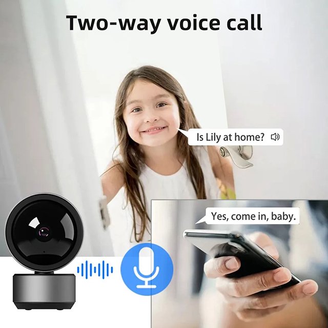 2024 New 4MPTuya IP Camera Wifi Video Surveillance Cameras HD Night VIsion Two Way Audio Auto Tracking Smart Home network Camera