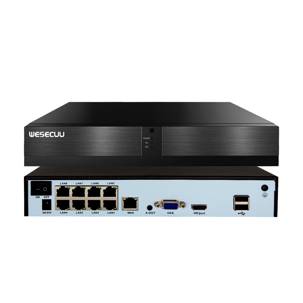 WESECUU Wireless IP Network Cameras CCTV Security Camera System Cheapest Prices POE WIFI Pet Baby cameras
