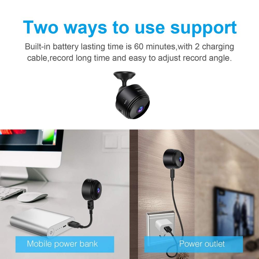 A9 mini cameras smallest HD video de surveillance security ip cam portable mini camara de seguridad wifi nanny camera
