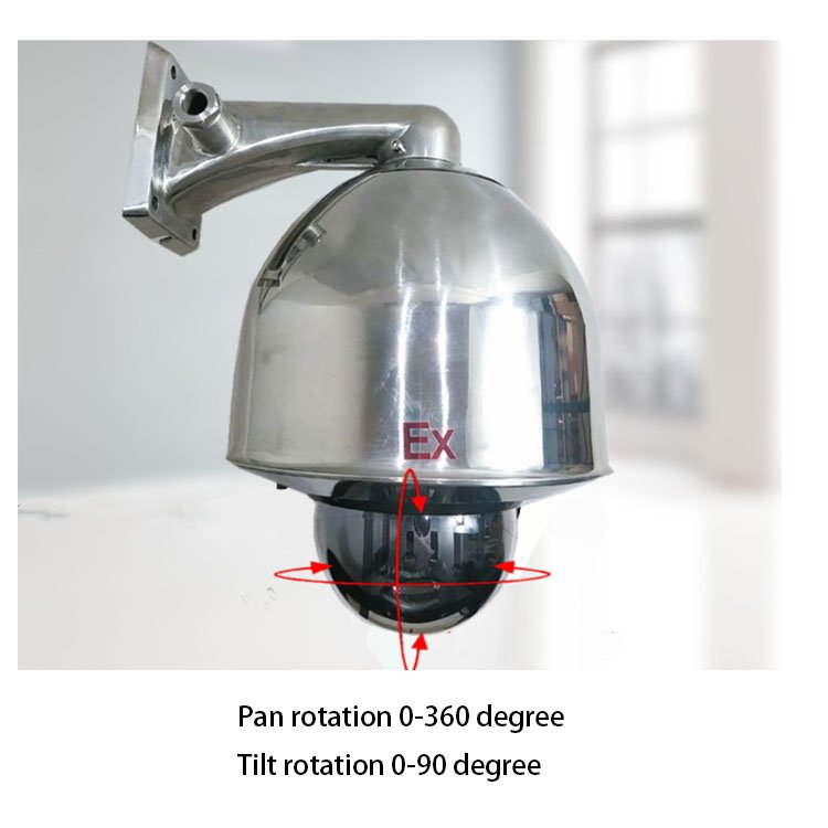 H.265 2MP 30X zoom explosion-proof PTZ network camera stainless steel 1080P 30X zoom 2.0MP AHD /Analog speed dome camera