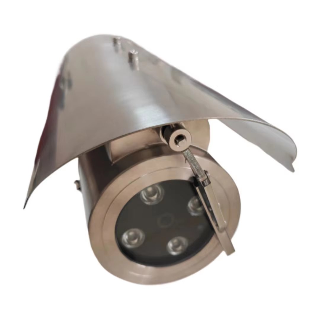 Wiper explosion-proof closed-circuit television camera 2 million 4 million explosion-proof monitoring camera 304 stainless steel