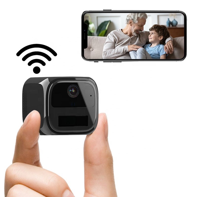 2024 Tuya/Ubox WiFi 4G Low Power Motion Detection Recording Mini Camera with 2600 mA Battery Night Vision SD Card Cloud For Home