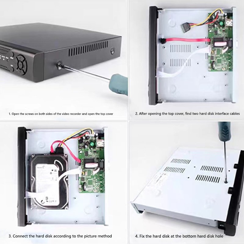HKWASION wholesale video recorder with hard drive channels 5Mp dvr